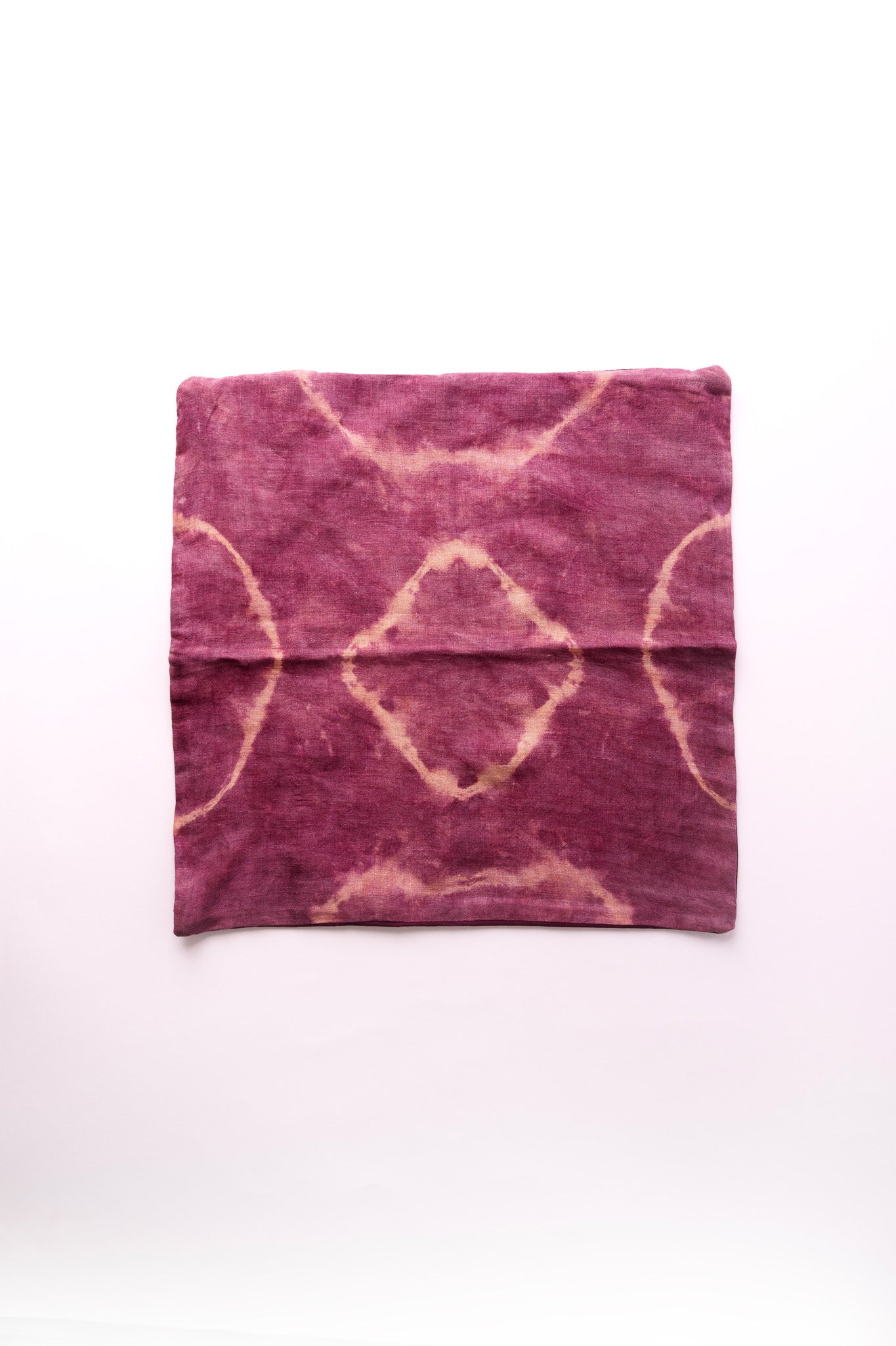 Copricuscino Shibori – Elastici – Viola