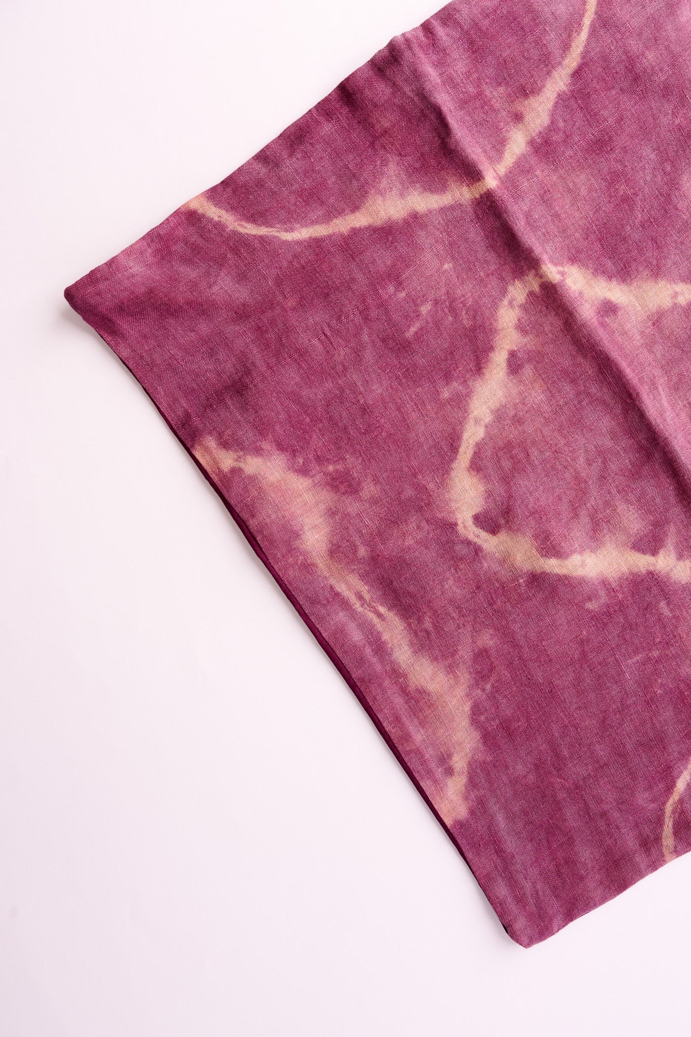 Copricuscino Shibori – Elastici – Viola