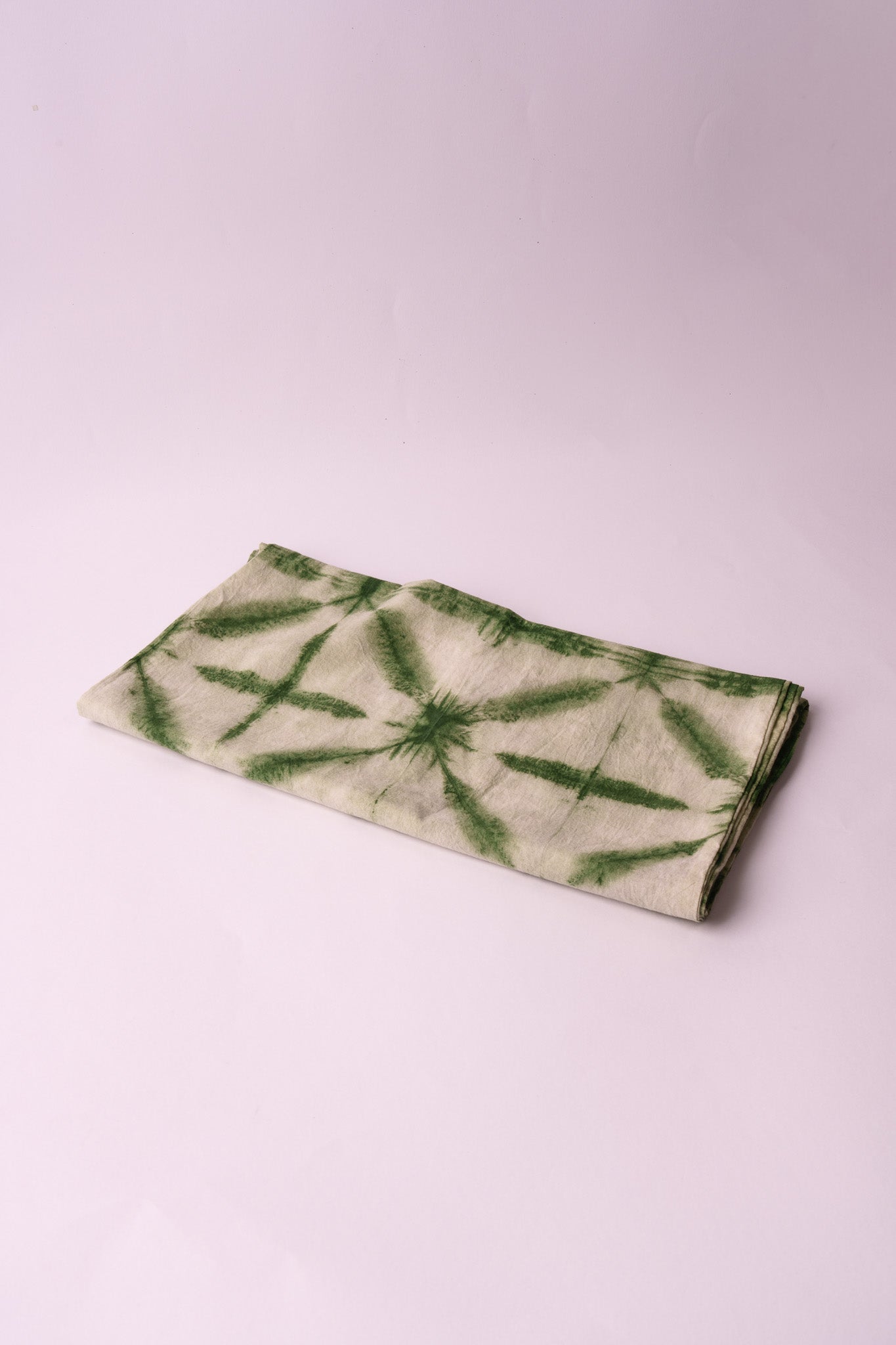 Foulard Anello Shibori – Pinze – Verde