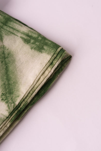 Foulard Anello Shibori – Pinze – Verde