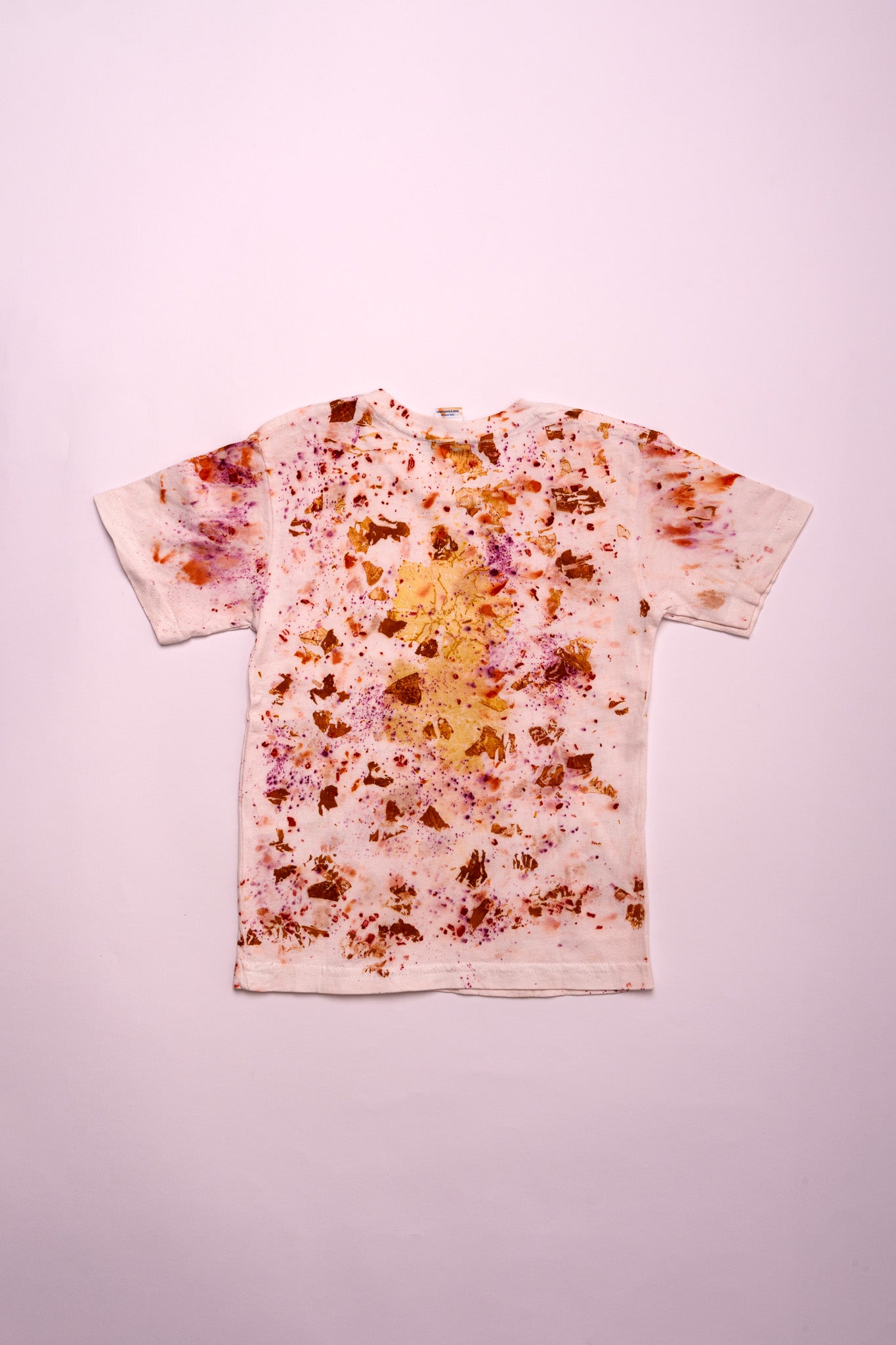 Maglietta Ecoprint – Cipolla – Bianco – L