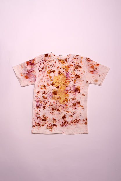 Maglietta Ecoprint – Cipolla – Bianco – L