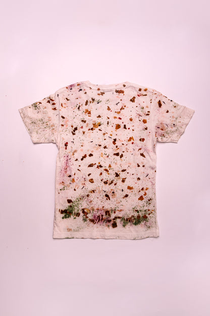 Maglietta Ecoprint – Cipolla – Bianco – Baby 2