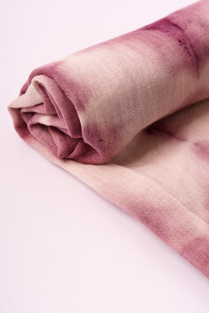 Sciarpa Shibori – Viola/Bianco #3