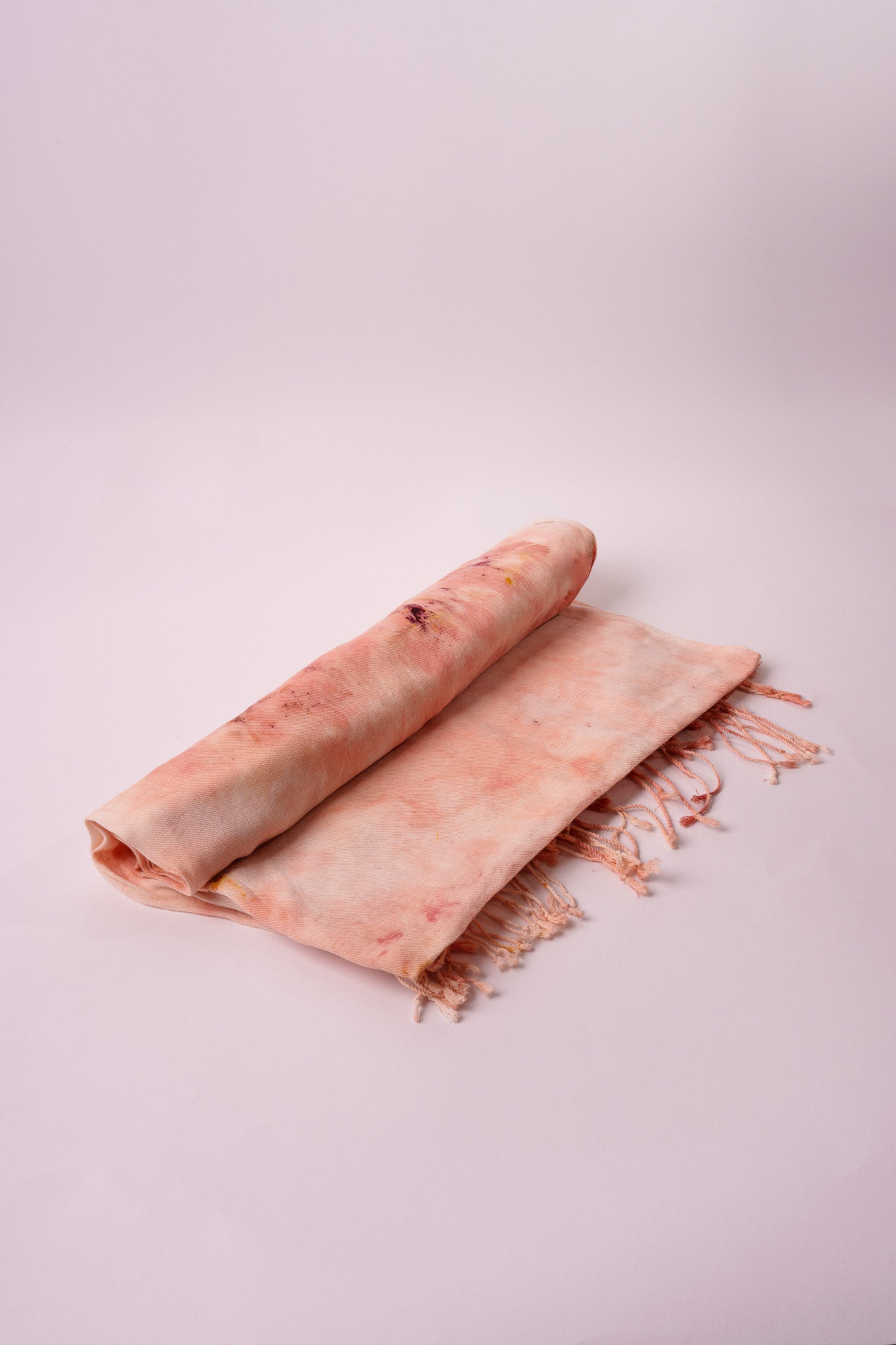Sciarpa Shibori – Salmone