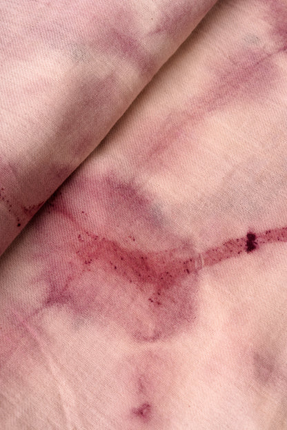 Sciarpa Shibori – Viola/Bianco #1