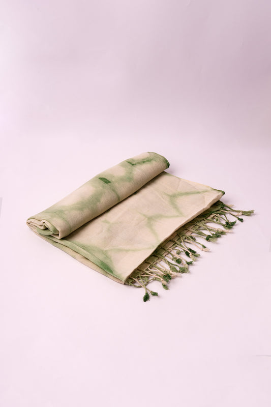 Sciarpa Shibori – Verde